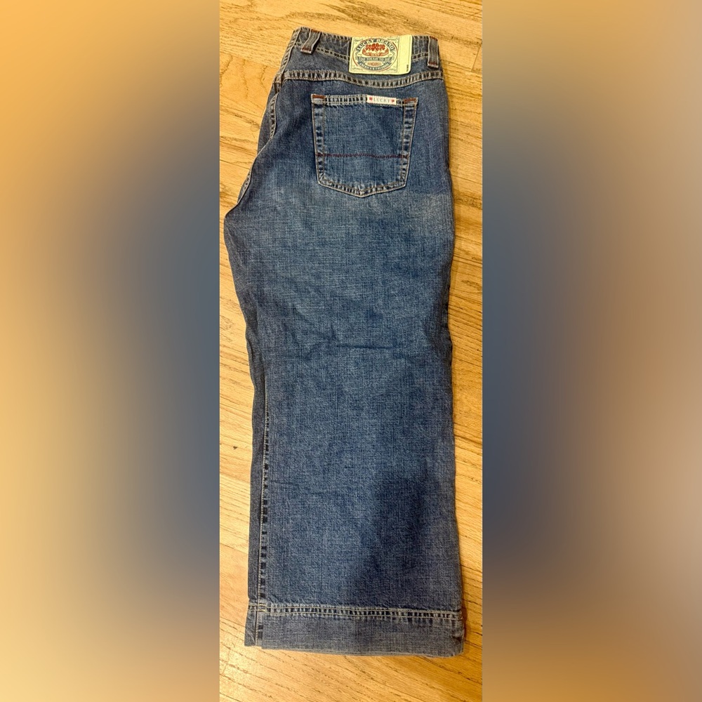 Lucky Brand Blue Ankle Cropped Jeans